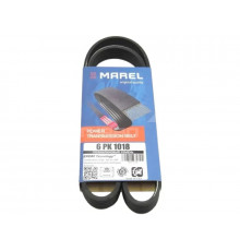 Ремень генератора BOSCH поликлиновый 6 PK 1020 1 987 947 817 для Лада Калина, Калина 2 с кондиционером