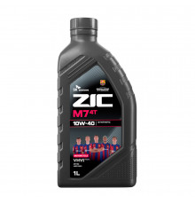 Масло синтетическое для 4-х тактных двигателей ZIC M7 4T 10W-40 (1л) (132027)