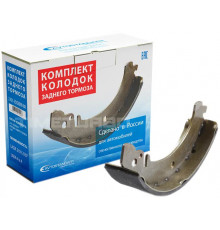 Тормозные колодки AVTOSTANDART задние для ВАЗ 2101-2107, Лада Нива 4x4