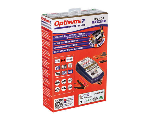 Зарядное устройство OptiMate 7  SELECT GOLD (1x10А, 12V),(TM250)