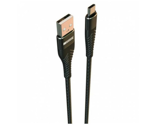Data-кабель Type-C черный (CB720-UTC-2A-20B) WIIIX 2метра
