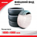 Пакеты (мешки) для колес ZiPOWER 100*100, 20 мкм, R12–R19, комплект 4 шт.