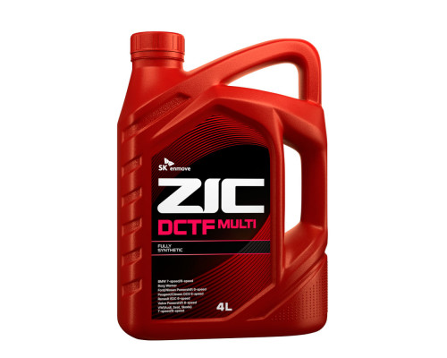 Масло трансмиссионное синтетическое ZIC DCTF MULTI (4л) (162685)
