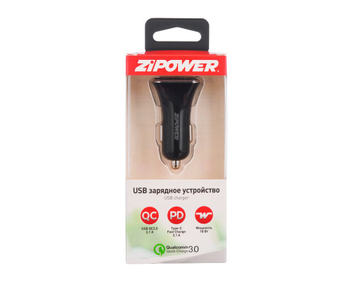 USB зарядное устройство USB CAR CHARGER. ZiPOWER