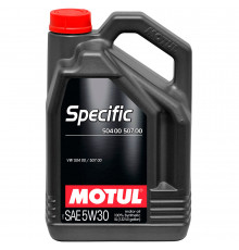 Масло моторное MOTUL 5W30 Specific VW 504 00/507 00 5л. (арт. 106375)