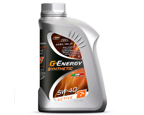 Моторное масло G-Energy Synthetic Active 5W-40 (1л.) (253142409)