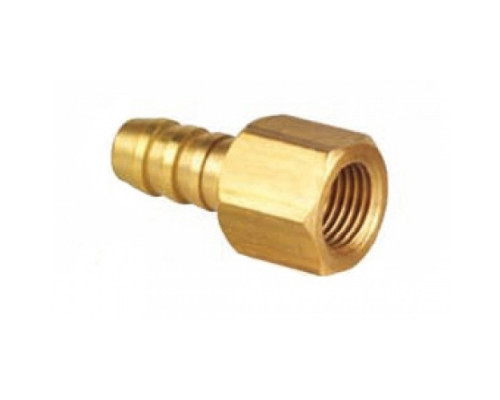 Фитинг (штуцер)-переходник елочка 1/4" х  внутренняя резьба 1/4"