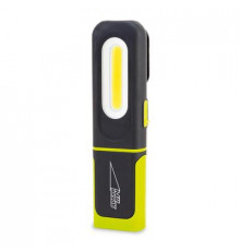 Фонарь ЯРКИЙ ЛУЧ "OPTIMUS ACCU Pocket Twist" 5W COB 100/350лм +SMD 70лм, крюк/магнит, Li-Ion 1200mA