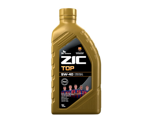 Масло моторное ZIC TOP 5W-40 (1л) (132682)