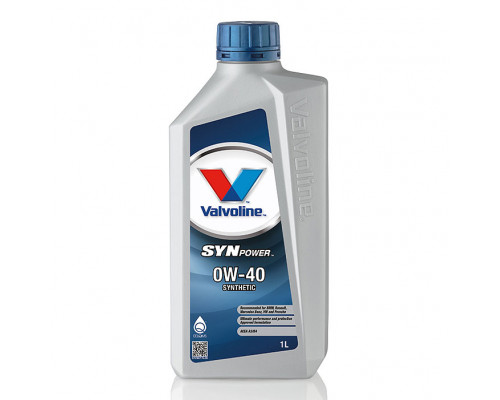 Масло моторное Valvoline SYNPOWER 0W-40 1L (арт. 872587)