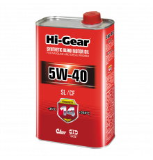 Моторное масло Hi-Gear 5W40 SL/CF, 1л. HG1140