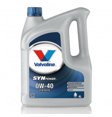 Масло моторное Valvoline SYNPOWER 0W-40 4L (арт. 872588)