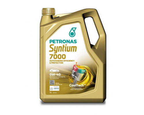 Масло моторное синтетическое Petronas Syntium 7000 0W-40 (5л)