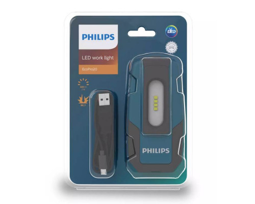 Фонарь инспекционный PHILIPS EcoPro20 LED lamp RC320 3.7V (блистер 1 шт.)