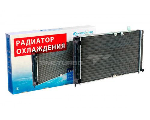 Радиатор охлаждения AVTOSTANDART под температурный датчик для ВАЗ 2108-21099, 2113-2115 Радиатор охлаждения AVTOSTANDART под температурный датчик для ВАЗ 2108-21099, 2113-2115
