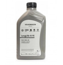 Масло моторное синтетическое VAG LL IV 0W-20 (1л). VW 508 00, VW 509 00, Porsche C20