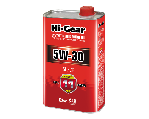 Моторное масло Hi-Gear 5W30 SL/CF, 1л. HG1130 Моторное масло Hi-Gear 5W30 SL/CF, 1л. HG1130