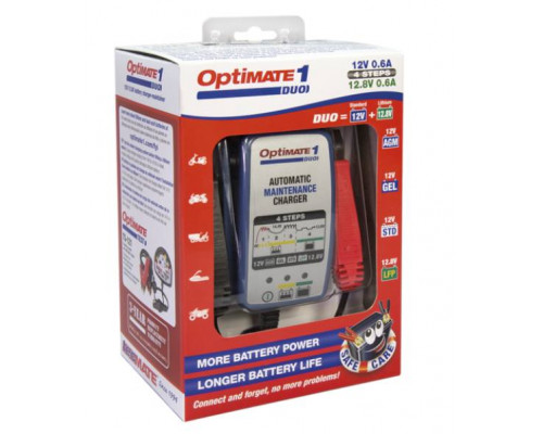 Зарядное устройство OptiMate1+ DUO 12V 0,6A +LITHIUM