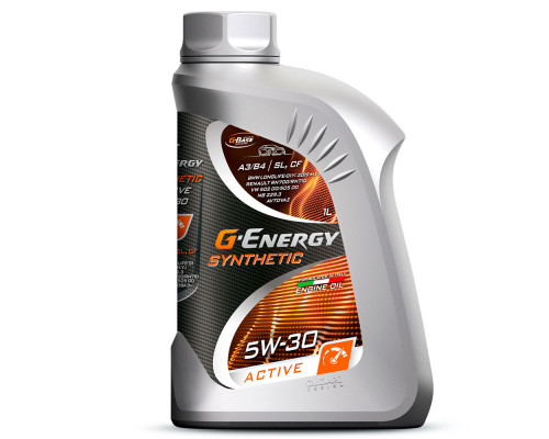 Моторное масло G-Energy Synthetic Active 5W-30 (1л.) (253142404)
