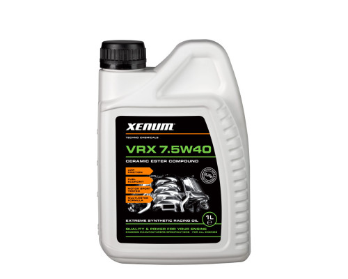 Масло моторное Xenum WRX 7.5w40 рейсинговое масло на эстеровой основе с керамикой (1л)