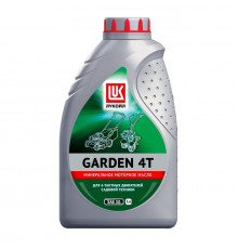 Масло для 4-х тактных двигателей минеральное Лукойл Garden 4T SAE 30 (1л) (1668254)