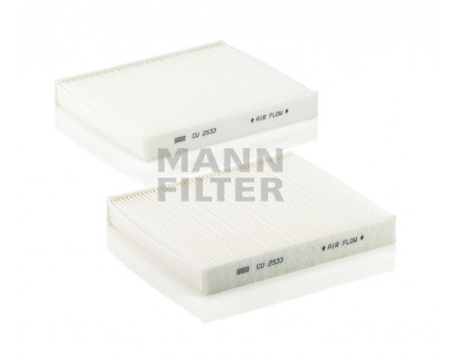 Фильтр салона MANN-FILTER CU2533-2