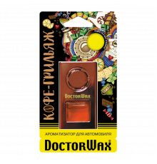Ароматизатор воздуха на дефлектор обдува DoctorWax. Кофе-Грильяж