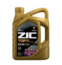 Масло моторное ZIC TOP 0W-30 (4л) (162680)