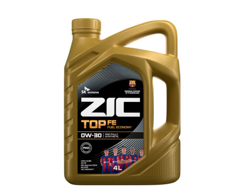 Масло моторное ZIC TOP 0W-30 (4л) (162680)
