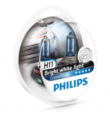 Лампа H11/W5W 12V PHILIPS CrystalVision