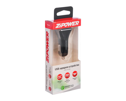 USB зарядное устройство USB CAR CHARGER. ZiPOWER