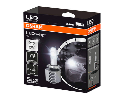 Лампы автомобильные светодиодные OSRAM H7 14W 12V