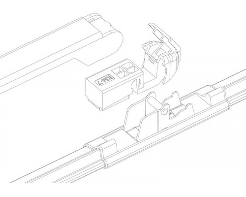 Комплект адаптеров Osawa PIN LOCK O6x15мм KM7A (2шт.)