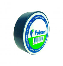 Изоляционная лента Folsen 19мм-20м синяя Premium (012102) -18..+105оС