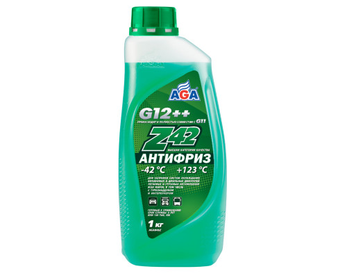 Антифриз AGA Z42 зеленый ‎(946 мл/1 кг)‎
