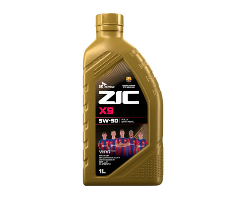 Масло моторное ZIC X9 5W30, 1л.