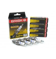 Свечи зажигания BRISK A-line №13 для ВАЗ 2104-2107, 2108-21099, 2110-2112, 2113-2115, Лада Калина, Калина 2 Нива 4х4 8-ми клапанный двигатель