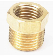 Пеpеходник 3/8"наружная резьба -1/4"внутренняя