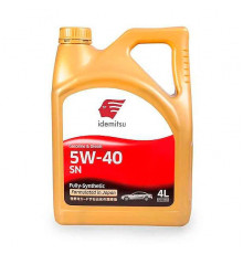 Масло моторное IDEMITSU Fully Synthetic 5W-40 (4л)