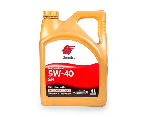 Масло моторное IDEMITSU Fully Synthetic 5W-40 (4л)