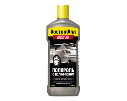 Цветной полироль с полифлоном. Серый DoctorWax
