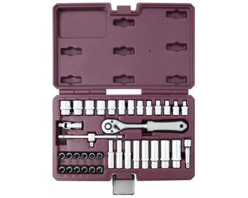 Набор инструмента THORVIK 1/4"DR, 38 предметов (540001)