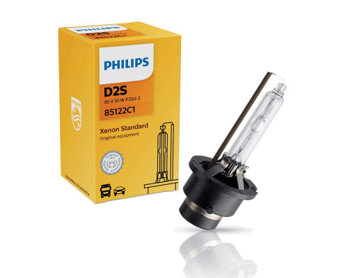 Лампа автомобильная PHILIPS D2S 85V-35W (P32d-2 C1)