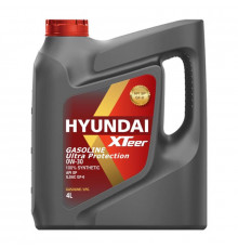 Масло моторное синтетическое Hyundai XTeer Gasoline Ultra Protection 0W-30 (4л)