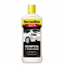 Цветной полироль с полифлоном. Белый DoctorWax