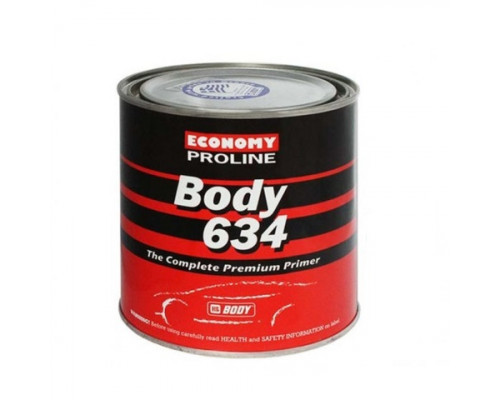 Грунт HB BODY PROLINE 634 RED LINE 4:1 (6340200001) быстросохнущий акриловый наполнитель алкидный чёрный 0.8 л.