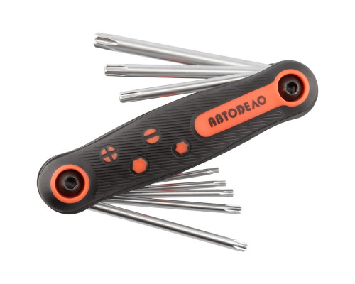 Набор "звездочек" TORX®  8шт в обойме (T9, T10, T15, T20, T25, T27, T30, T40)                АвтоDело