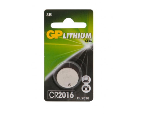 Элемент питания CR-2016 (1 шт) GP