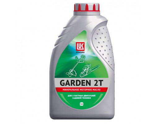 Масло для 2-х тактных двигателей минеральное Лукойл Garden 2T (1л) (1668258)