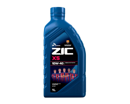 Масло моторное ZIC X5 10W40, 1л.